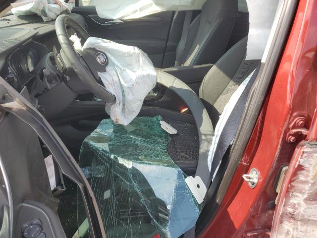 LRBAZLR4XND135499 - 2022 BUICK ENVISION PREFERRED RED photo 7