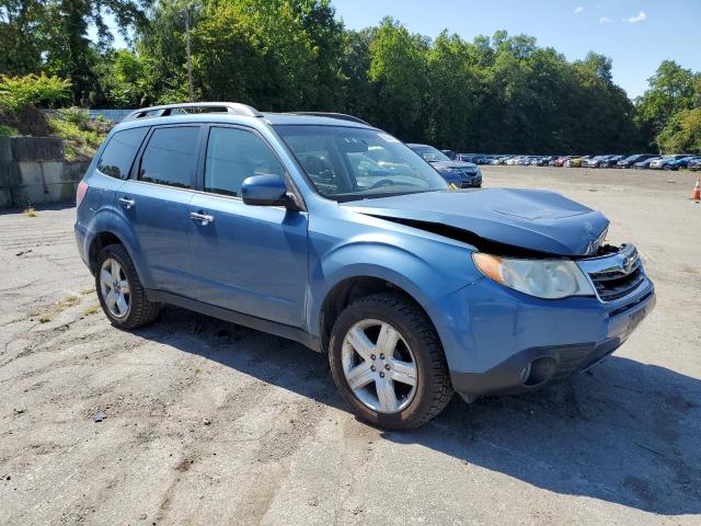 JF2SH64669H728294 - 2009 SUBARU FORESTER 2.5X LIMITED BLUE photo 4