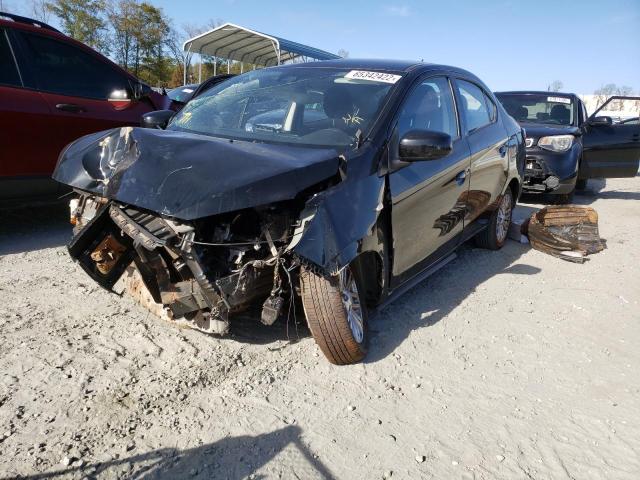 ML32FUFJXMHF03532 - 2021 MITSUBISHI MIRAGE G4 ES შავი ფოტო 2