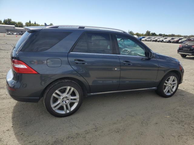 4JGDA5HB6EA376202 - 2014 MERCEDES-BENZ ML 350 4MATIC GRAY photo 3