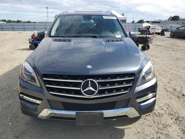 4JGDA5HB6EA376202 - 2014 MERCEDES-BENZ ML 350 4MATIC GRAY photo 5