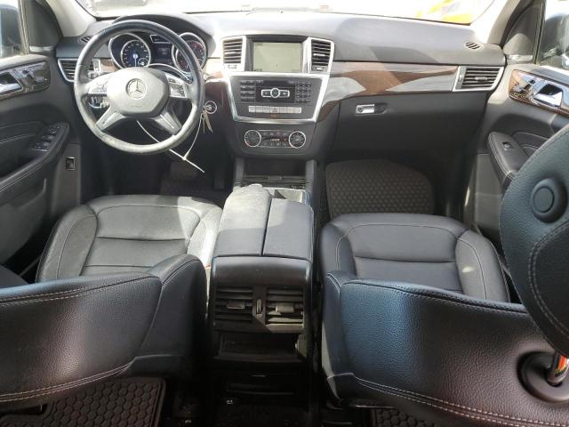 4JGDA5HB6EA376202 - 2014 MERCEDES-BENZ ML 350 4MATIC GRAY photo 8