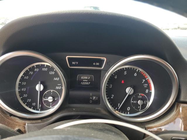 4JGDA5HB6EA376202 - 2014 MERCEDES-BENZ ML 350 4MATIC GRAY photo 9