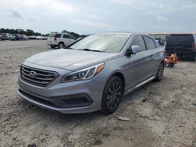 5NPE34AF2GH430987 - 2016 HYUNDAI SONATA SPORT SILVER photo 1