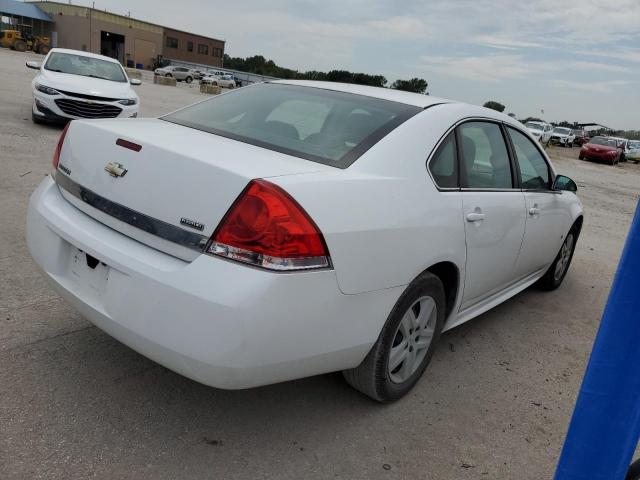 2G1WA5EK8A1129276 - 2010 CHEVROLET IMPALA LS WHITE photo 3
