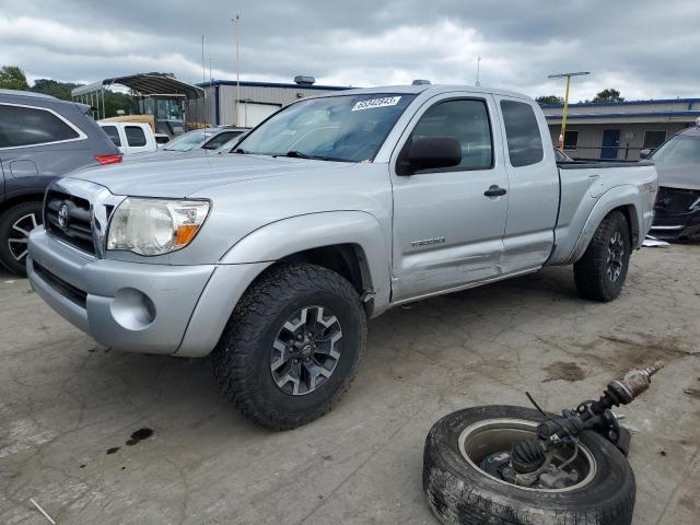 5TETU62N48Z518587 - 2008 TOYOTA TACOMA PRERUNNER ACCESS CAB SILVER photo 1