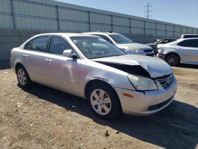 KNAGE123585258751 - 2008 KIA OPTIMA LX SILVER photo 4