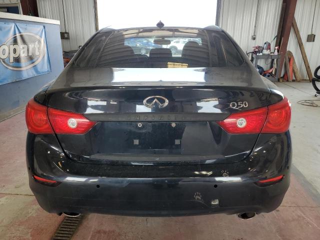 JN1BV7AP5EM674775 - 2014 INFINITI Q50 BASE BLACK photo 6