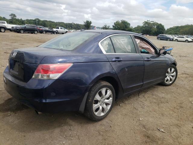 1HGCP26838A039786 - 2008 HONDA ACCORD EXL BLUE photo 3