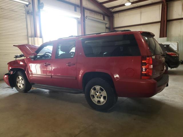 1GNSCJE00CR209275 - 2012 CHEVROLET SUBURBAN C1500 LT RED photo 2