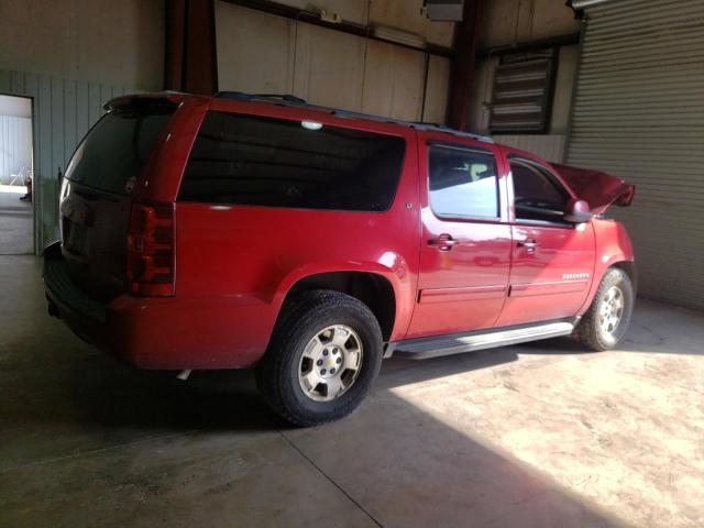 1GNSCJE00CR209275 - 2012 CHEVROLET SUBURBAN C1500 LT RED photo 3