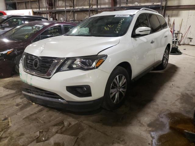 5N1DR2MN3JC646542 - 2018 NISSAN PATHFINDER S WHITE photo 2