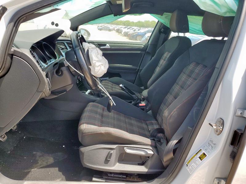 3VW547AU9JM279450 - 2018 VOLKSWAGEN GTI S SILVER photo 7