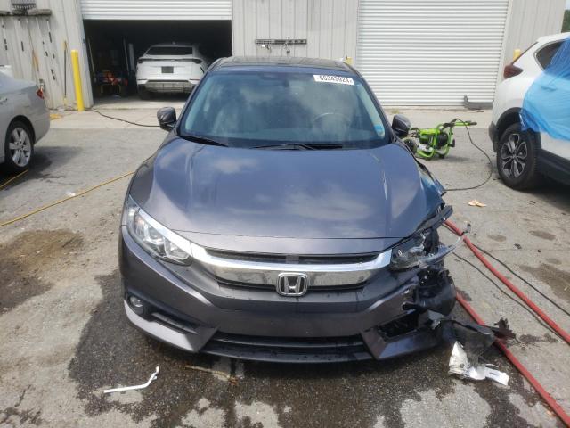 JHMFC1F79JX015616 - 2018 HONDA CIVIC EXL 石墨色 照片 5