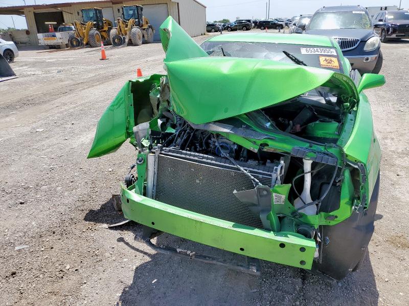 2G1FB1ED1B9148732 - 2011 CHEVROLET CAMARO LT GREEN photo 5