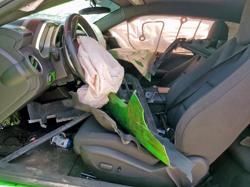 2G1FB1ED1B9148732 - 2011 CHEVROLET CAMARO LT GREEN photo 7