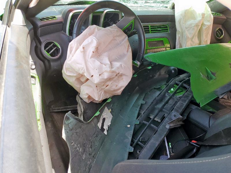 2G1FB1ED1B9148732 - 2011 CHEVROLET CAMARO LT GREEN photo 8