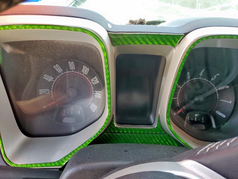 2G1FB1ED1B9148732 - 2011 CHEVROLET CAMARO LT GREEN photo 9