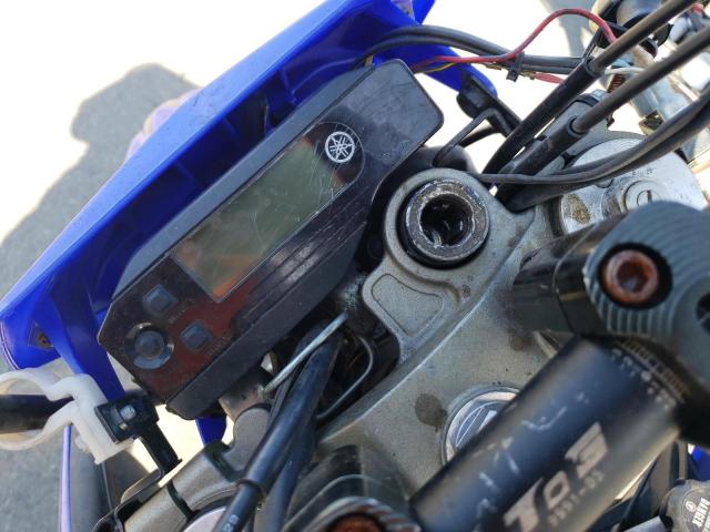 JYADG22E78A001083 - 2008 YAMAHA WR250 X BLUE photo 9