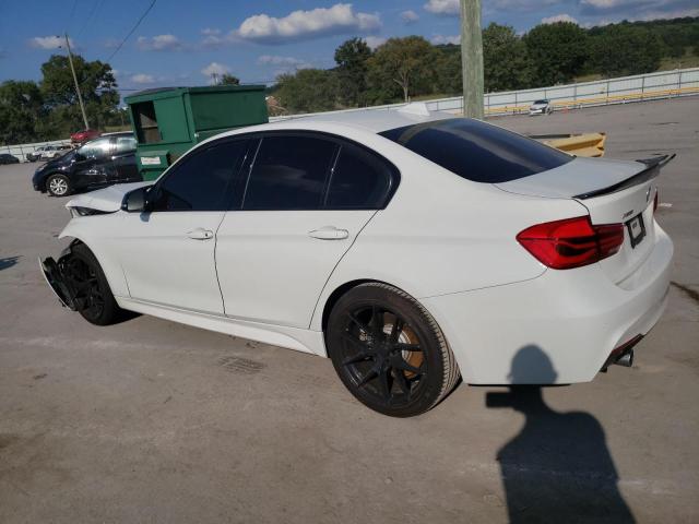 WBA8B7C55JA190500 - 2018 BMW 340 XI WHITE photo 2