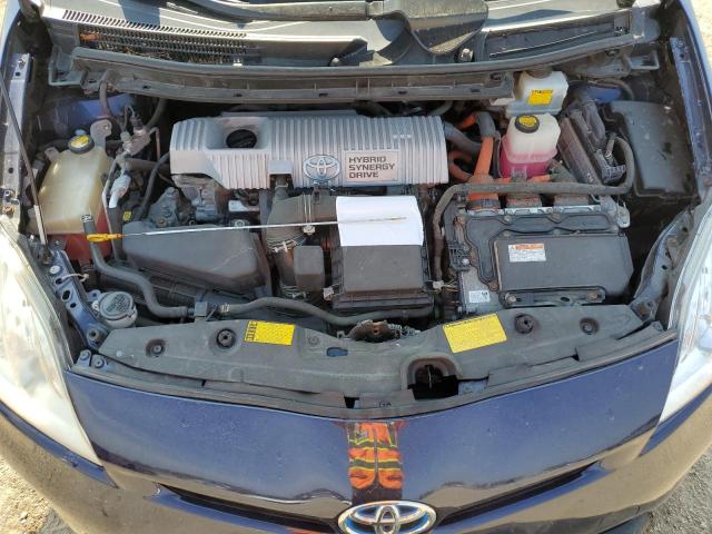 JTDKN3DUXD1691000 - 2013 TOYOTA PRIUS ლურჯი ფოტო 11