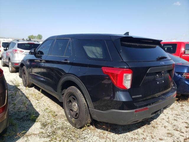1FM5K8AB0MGB18315 - 2021 FORD EXPLORER POLICE INTERCEPTOR 黑色 照片 2