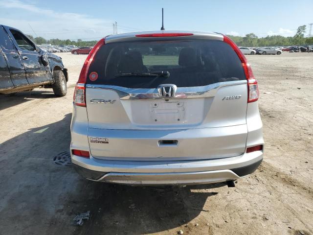 5J6RM4H56GL067269 - 2016 HONDA CR-V EX SILVER photo 6
