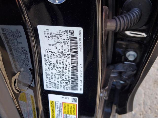 2HGFE2F57SH605529 - 2025 HONDA CIVIC SPORT 黑色 照片 13