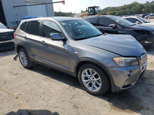 5UXWX7C52BL731020 - 2011 BMW X3 XDRIVE35I GRAY photo 4