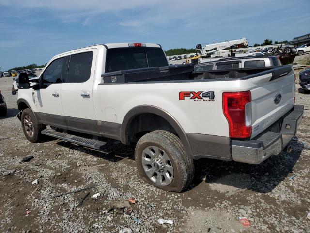 1FT7W2BT4JEC97763 - 2018 FORD F250 SUPER DUTY WHITE photo 2