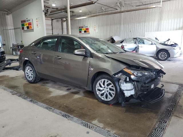 2T1BURHE5HC823929 - 2017 TOYOTA COROLLA L TAN photo 4