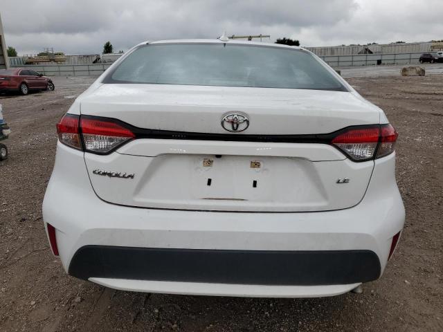 5YFEPMAE5NP329647 - 2022 TOYOTA COROLLA LE Սպիտակ լուսանկար 6