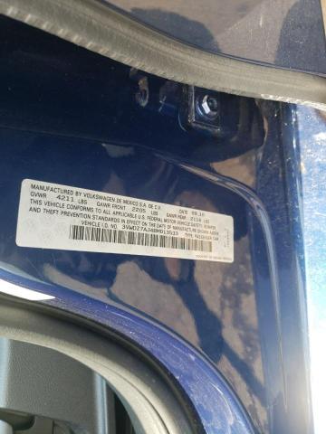 3VWDZ7AJ4BM013533 - 2011 VOLKSWAGEN JETTA SE BLUE photo 13