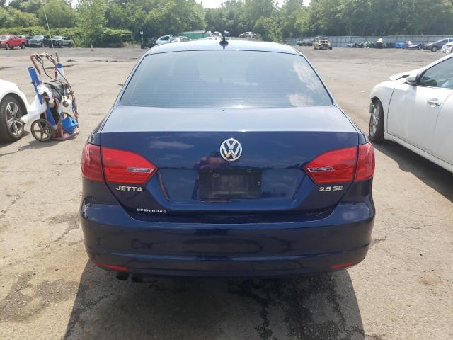 3VWDZ7AJ4BM013533 - 2011 VOLKSWAGEN JETTA SE BLUE photo 6