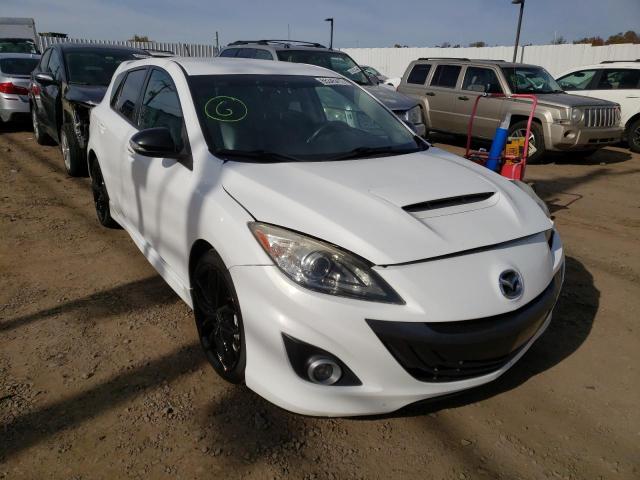 JM1BL1L40D1755993 - 2013 MAZDA SPEED 3 WHITE photo 1