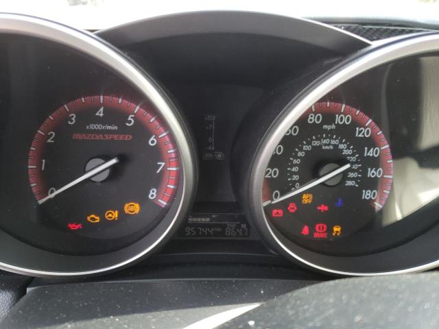 JM1BL1L40D1755993 - 2013 MAZDA SPEED 3 WHITE photo 8