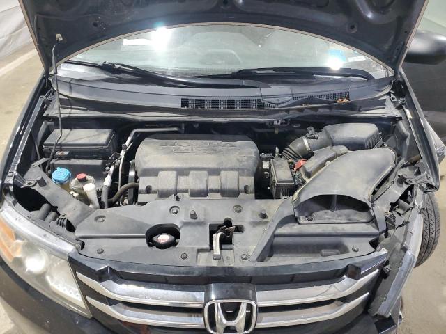 5FNRL5H63EB014164 - 2014 HONDA ODYSSEY EXL BLACK photo 12