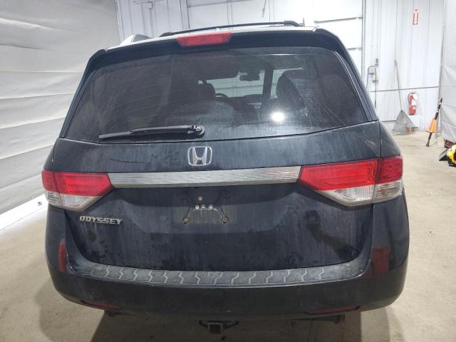 5FNRL5H63EB014164 - 2014 HONDA ODYSSEY EXL BLACK photo 6