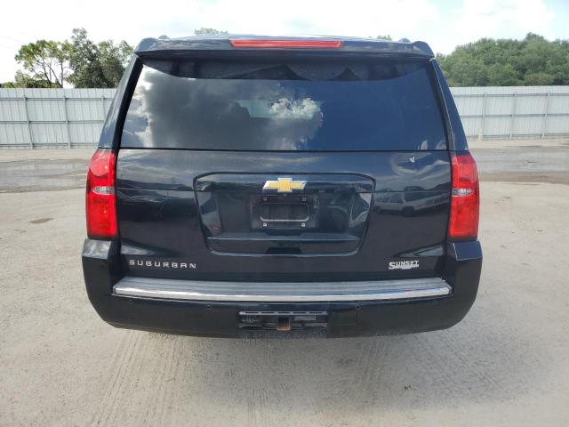 1GNSCKKC5FR123047 - 2015 CHEVROLET SUBURBAN C1500 LTZ BLACK photo 6