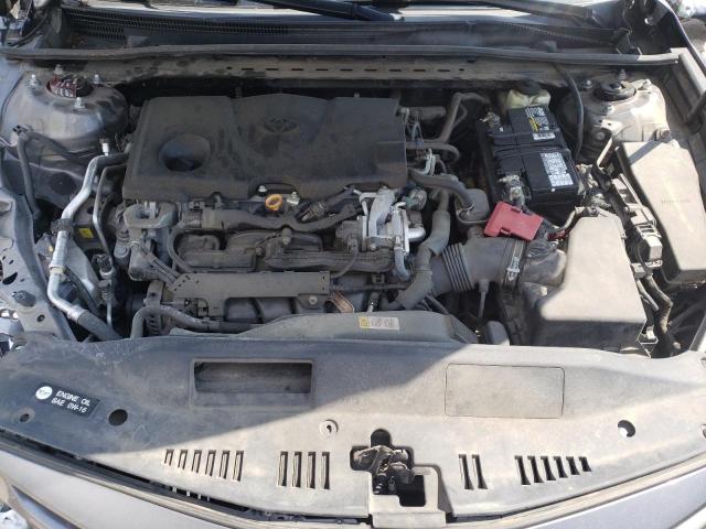 4T1B11HK9JU515294 - 2018 TOYOTA CAMRY L GRAY photo 11