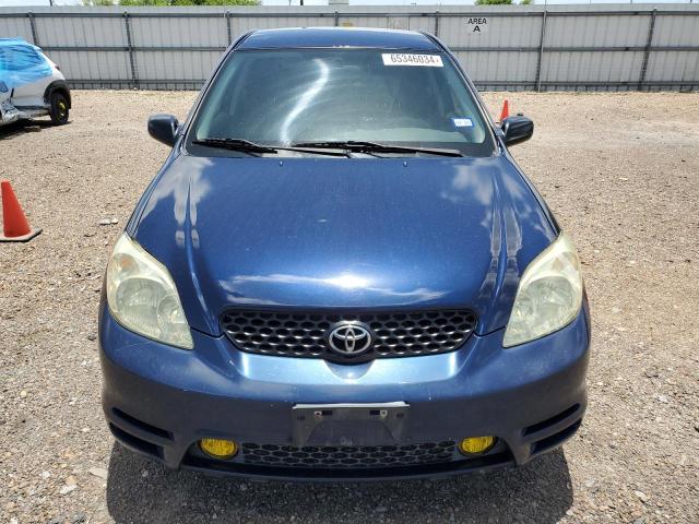 2T1KR32E13C000558 - 2003 TOYOTA COROLLA MA XR BLUE photo 5