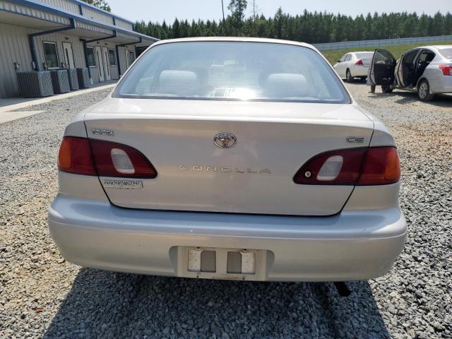 1NXBR12E1YZ393455 - 2000 TOYOTA COROLLA VE SILVER photo 6