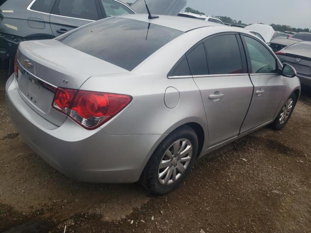 1G1PF5S90B7148562 - 2011 CHEVROLET CRUZE LT SILVER photo 3