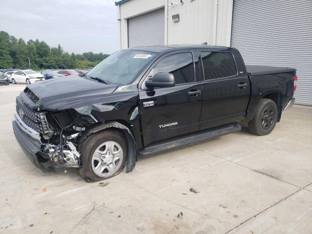 5TFDY5F19LX932927 - 2020 TOYOTA TUNDRA CREWMAX SR5 GRAY photo 1