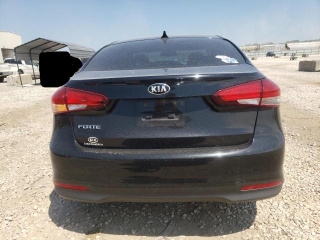 3KPFK4A71JE176247 - 2018 KIA FORTE LX BLACK photo 6