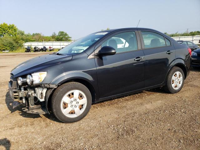 1G1JA5SH9F4167257 - 2015 CHEVROLET SONIC LS 黑色 照片 1