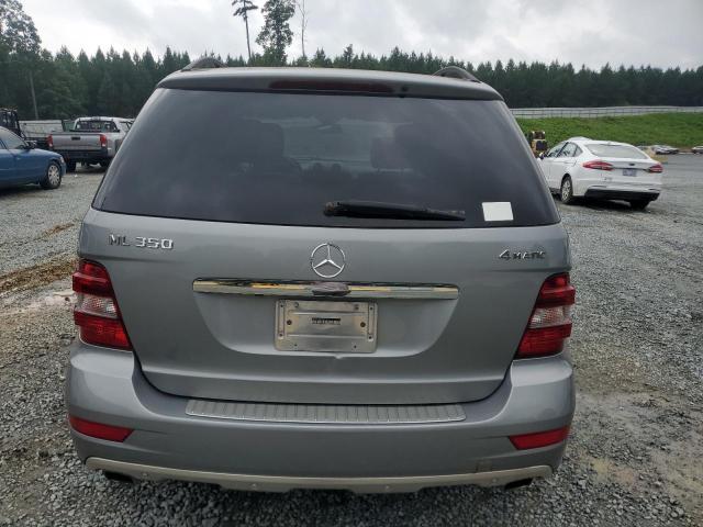 4JGBB8GB1AA536505 - 2010 MERCEDES-BENZ ML 350 4MATIC GRAY photo 6