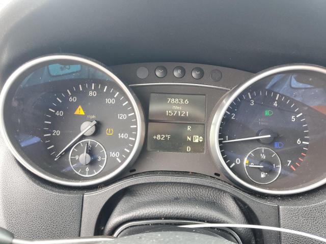 4JGBB8GB1AA536505 - 2010 MERCEDES-BENZ ML 350 4MATIC GRAY photo 9