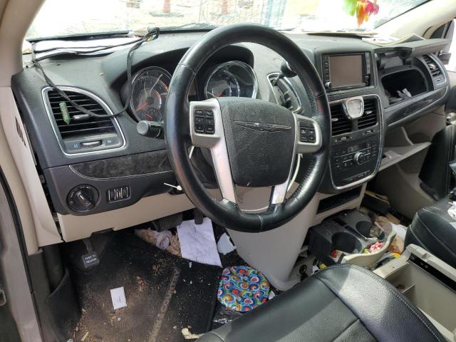 2C4RC1CG6FR646297 - 2015 CHRYSLER TOWN & COU TOURING L SILVER photo 8