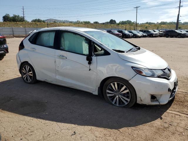 3HGGK5H85FM722538 - 2015 HONDA FIT EX WHITE photo 4